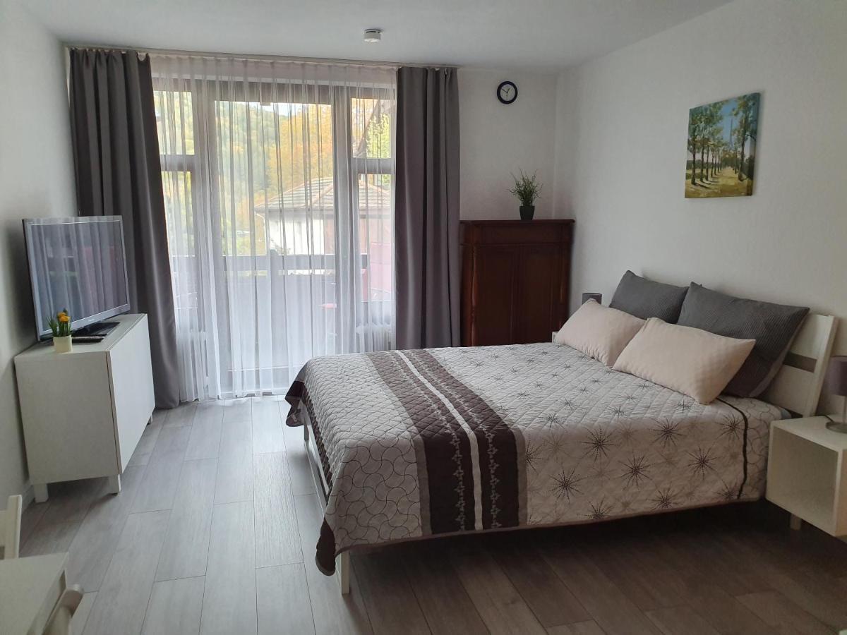Gemuetliche Ferienwohnung Am Kurpark In บัดแฮร์เรนอัลบ์ ภายนอก รูปภาพ